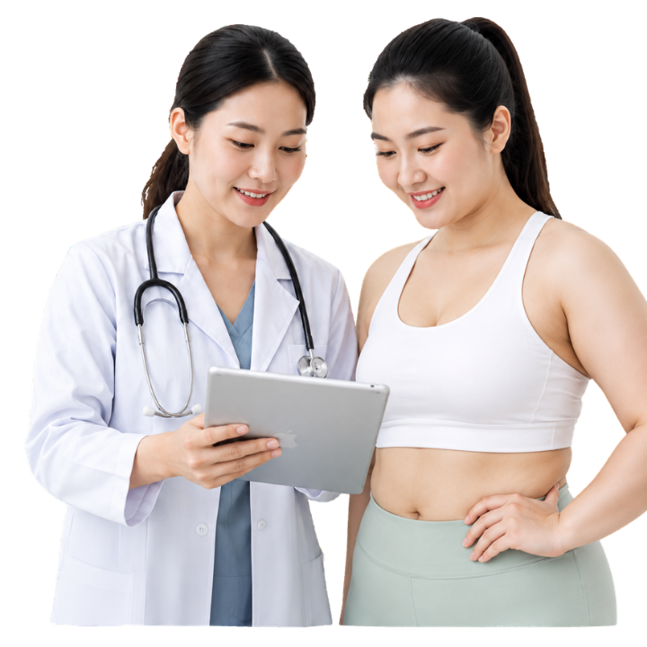 Bác sĩ BELION đồng hành cùng khách hàng trong hành trình giảm cân y khoa